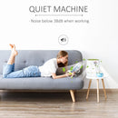 Compact 220ML/Day Dehumidifier - Quiet Operation, Auto Shut Off - White