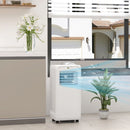Portable 9,000 BTU Air Conditioner - White, Room up to 20m², Dehumidifier, Timer, Wheels