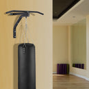 Black Wall Mount Punching Bag Hanger for Home Fitness