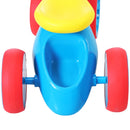 Blue Red Baby Balance Bike with Storage Bin