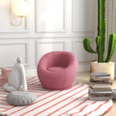 Modern Pink Swivel Armchair for Living Room, Bedroom, Home Office