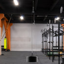 Black Cable Pulley System for Lats Pull Down, DIY Weight Pin