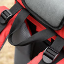Red Baby Hiking Backpack Carrier with Hip Seat & Rain Cover