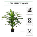 Green Artificial Dracaena Tree - Indoor/Outdoor Decor Plant