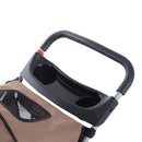 Pet Travel Stroller for Small Dogs - Coffee