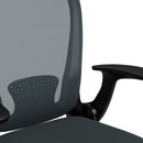 Mesh Office Chair with Armrest and Lumbar Support