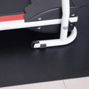 Black Exercise Equipment Mat 200x100cm - Non-slip Gym Floor Protector
