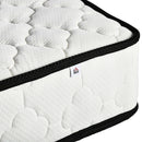White King Size Pocket Sprung Mattress - 200x150x18cm