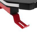 Red Gaming Desk with LED Light and Accessories