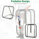 Adjustable Angle Rebounder Net Goal Training Set - Blue