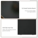 Black L-Shaped Computer Desk with Storage Shelf and Drawer