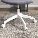 Grey Mesh Office Chair with Swivel Wheels