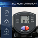 Compact Black Mini Stepper Exercise Machine - 45x42x21 cm