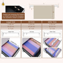 White 2-Drawer Steel Filing Cabinet with Lock and Wheels