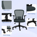 Mesh Office Chair with Armrest and Lumbar Support