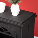 Black Ethanol Fireplace Stove - 1.2L Tank, 3 Hours Burn Time