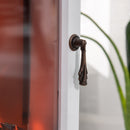 White Electric Fireplace Stove with Realistic LED Flame Effect