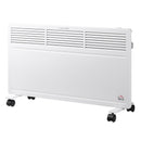 White Electric Convector Heater with 2 Heat Settings