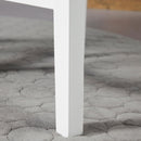 White Pine Wood Cross Back Dining Chairs Set of 2