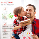 Black Kids Stunt Scooter with Adjustable Handlebar and 2 Brakes