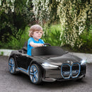 12V Black Kids Electric Ride-On Car with Remote Control and Music