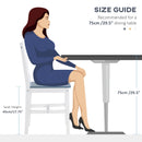 White Pine Wood Cross Back Dining Chairs Set of 2