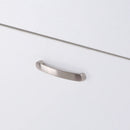 White L-Shaped Computer Desk with Storage