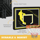 Indoor/Outdoor Mini Basketball Hoop Set - Blue