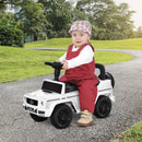 White Toddler Ride-On Slider Car 12-36 Months