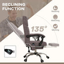 Ergonomic Massage Office Chair with Heat & Footrest