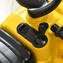 3-in-1 Yellow Ride-On Bulldozer Toy