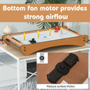 Portable 2.5FT Air Hockey Game Table - Wooden - Fun for Kids & Adults - Blue