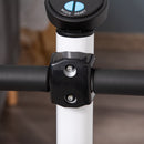 Blue Adjustable Step Machine with LCD Screen & Handlebars