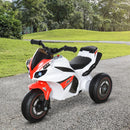 Red/White Toddler 3-Wheel Plastic Motorcycle Push Walker