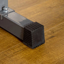 Adjustable Weight Bench with Barbell Rack and Dip Station - Black