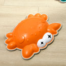 Crab-Designed Kids Stepping Stones Set - 6PCs, TPE Anti-Slip Edge
