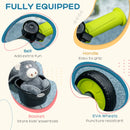 Black Kids Trike with Adjustable Seat, Basket & Bell - Ages 2-5