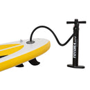 White Inflatable Stand Up Paddle Board Kit - Youth & Adult Beginners