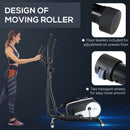 Black Elliptical Cross Trainer with 8 Levels Resistance & LCD Monitor