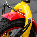 Yellow Kids Kick Scooter with Adjustable Height and Dual Brakes