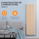 White Vertical Designer Radiator - 460 x 1600 mm Double Panel Heater