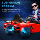 Red Lamborghini Style 12V Kids Electric Car with Butterfly Doors and Remote Control