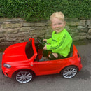 Mercedes-Benz Red Electric Car