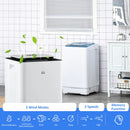 White Portable Dehumidifier with Air Purifier, 24H Timer, 5 Modes - 16L/Day
