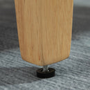 Grey Patterned Upholstered Dining Chairs Set of 2 with Throw Pillows