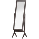 Brown Freestanding Adjustable Dressing Mirror 148x47cm