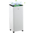 White Portable Dehumidifier with Air Purifier, 24H Timer, 5 Modes - 16L/Day