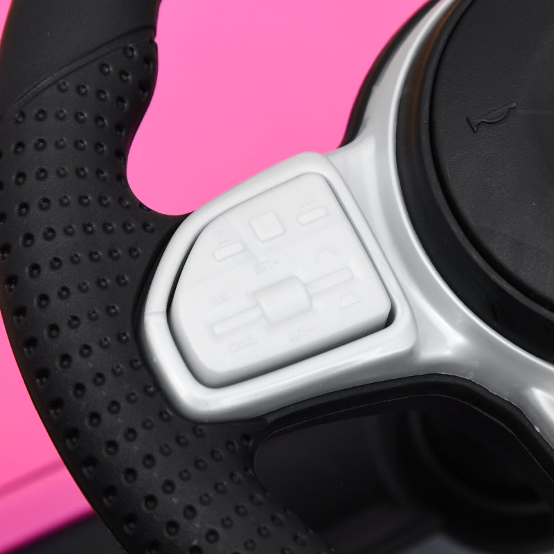 Kids Pink 3-in-1 Licensed Ride-On Slider - Toddler Push Car 12-36 Months
