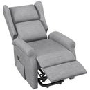 Grey Electric Power Lift Recliner Chair for Elderly with Remote Control