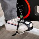 Black Upright Exercise Bike with 8kg Flywheel & LCD Display